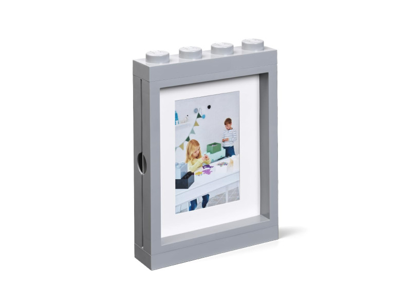 LEGO Cadre photo PICTURE FRAME, (L)191 x (H)268 mm, gris
