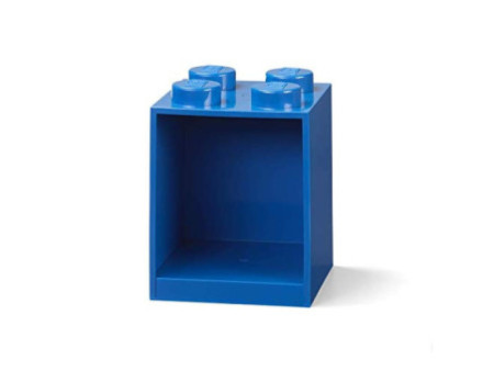 LEGO Étagère en forme de brique BRICK SHELF 4, bleu