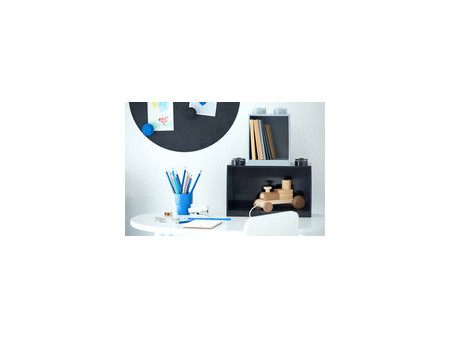 LEGO Étagère en forme de brique BRICK SHELF 8, bleu