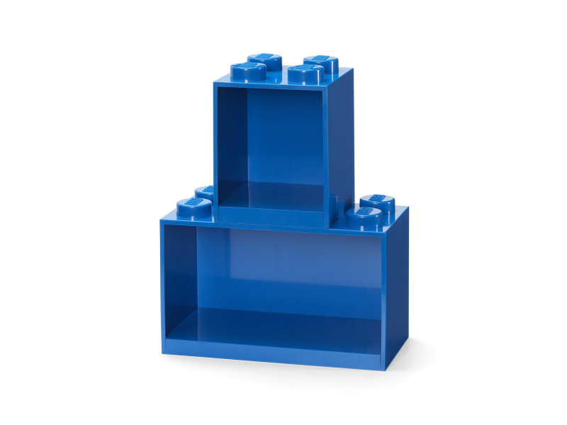 LEGO Set d'étagères en forme de brique BRICK SHELF, bleu