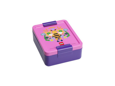 LEGO Boîte à goûter LUNCH BOX BEE, lilas