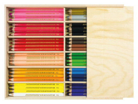 EBERHARD FABER Crayon de couleur BIG WINNER, boîte de 96
