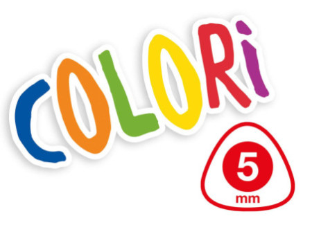 EBERHARD FABER Crayon de couleur COLORI Jumbo, boîte de 72