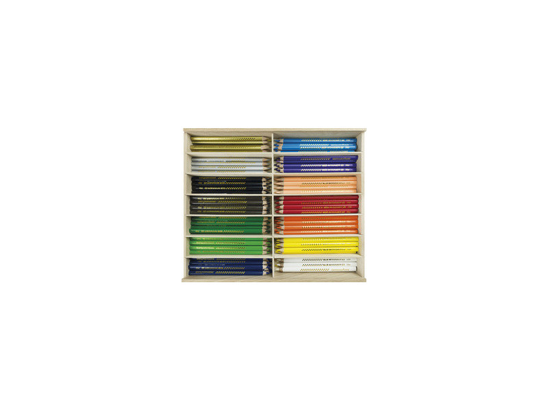 EBERHARD FABER Crayon de couleur TRI WINNER, boîte de 114