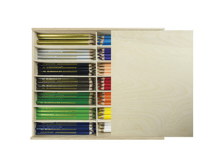 EBERHARD FABER Crayon de couleur TRI WINNER, boîte de 114