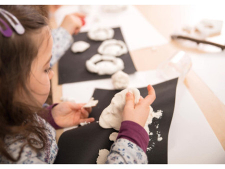 EBERHARD FABER Pâte à modeler EFA plast KIDS, seau, blanc