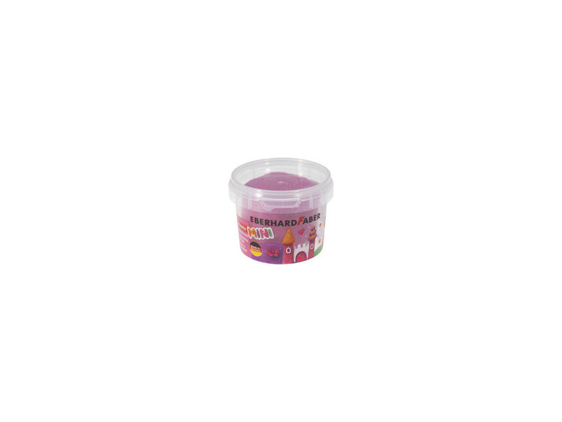 EBERHARD FABER Pâte à modeler, boîte de 100 g, rose pailleté