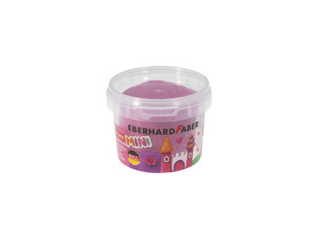 EBERHARD FABER Pâte à modeler, boîte de 100g, lilas pailleté