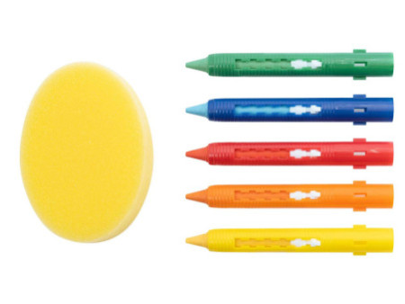 EBERHARD FABER Craie pour le bain Mini Kids, blister de 5