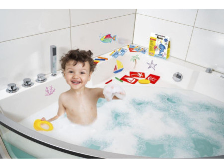 EBERHARD FABER Coffret jeux de bain Mini Kids, 16 pièces