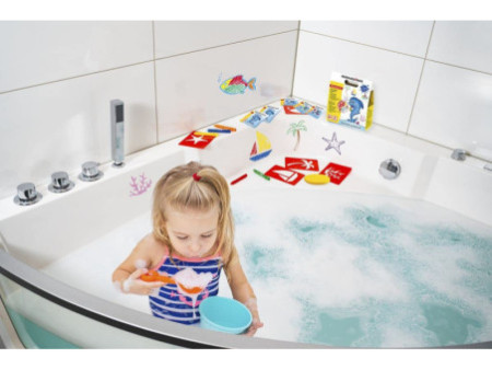 EBERHARD FABER Coffret jeux de bain Mini Kids, 16 pièces