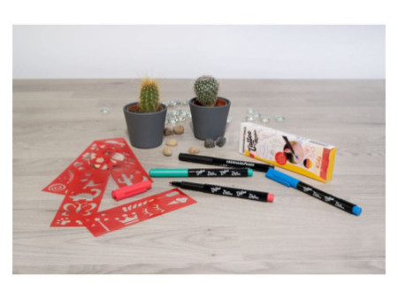 EBERHARD FABER Kit crayon de tatouage Kids, carton de 4