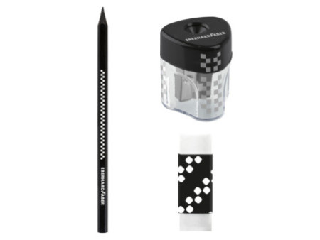 EBERHARD FABER Kit crayon de papier WINNER, HB, noir
