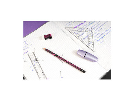 EBERHARD FABER Kit crayon de papier FLUO, HB, bleu fluo