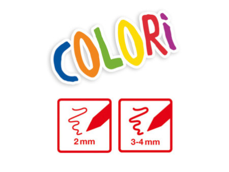 EBERHARD FABER Feutre double COLORI, étui carton de 30