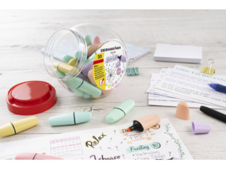 EBERHARD FABER Surligneur Mini Pastel, bonbonière de 30