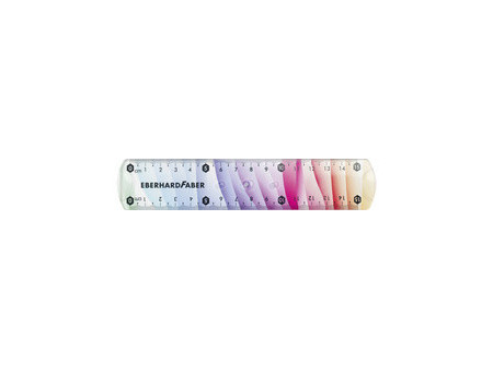 EBERHARD FABER Règle plate Rainbow, 150 mm