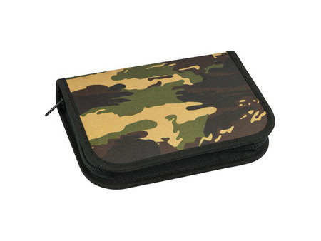 EBERHARD FABER Étui scolaire Camouflage, 32 pièces, gris