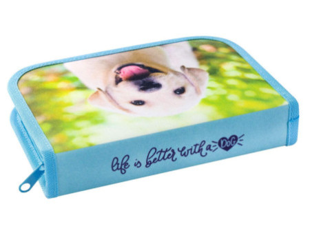 EBERHARD FABER Étui scolaire Chien, 42 pièces