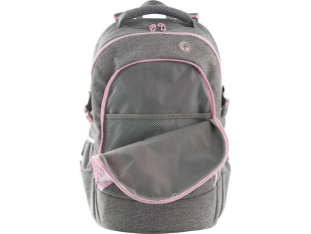 EBERHARD FABER Sac à dos scolaire X-Style gris / rose pastel