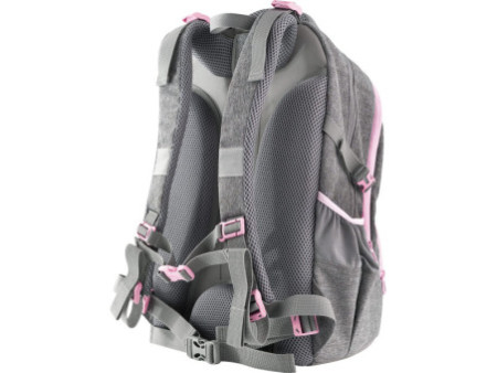EBERHARD FABER Sac à dos scolaire X-Style gris / rose pastel