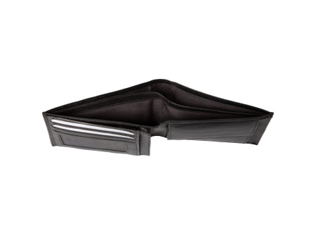 Alassio Portefeuille, format paysage, en cuir, noir