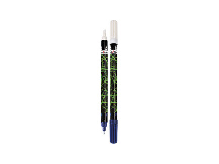 EBERHARD FABER Effaceur, blister de 2, bleu fluo / noir