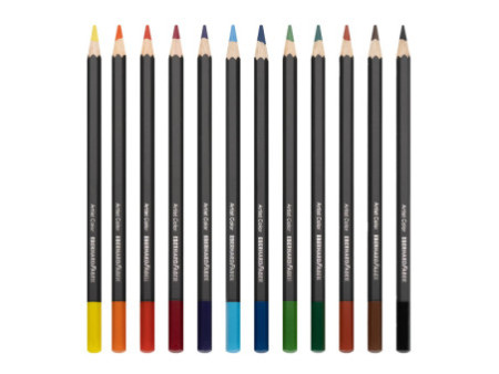 EBERHARD FABER Crayon de couleur Artist Color, étui de 12