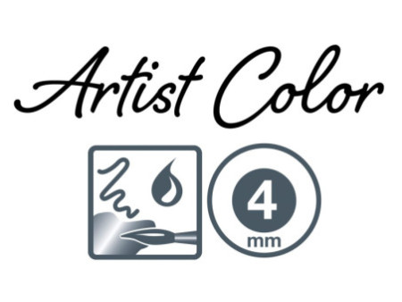 EBERHARD FABER Crayon aquarellable Artist Color, étui de 12