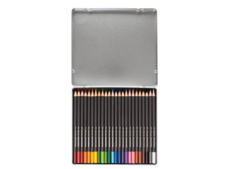 EBERHARD FABER Crayon aquarellable Artist Color, étui de 24