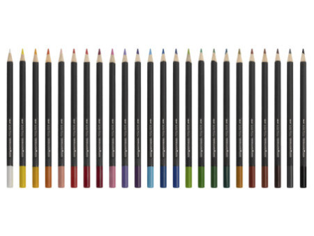 EBERHARD FABER Crayon aquarellable Artist Color, étui de 24