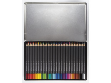 EBERHARD FABER Crayon aquarellable Artist Color, étui de 36
