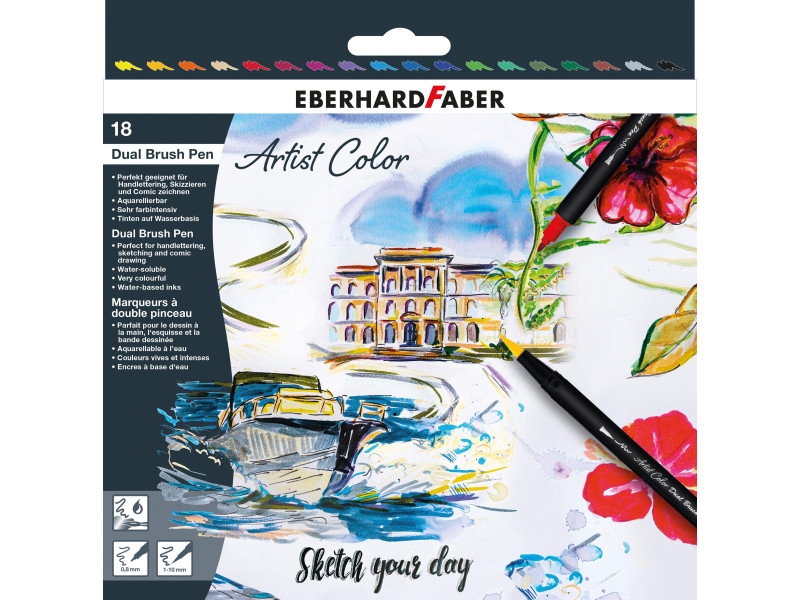 EBERHARD FABER Feutre double Artist Color Dual Brush Pen