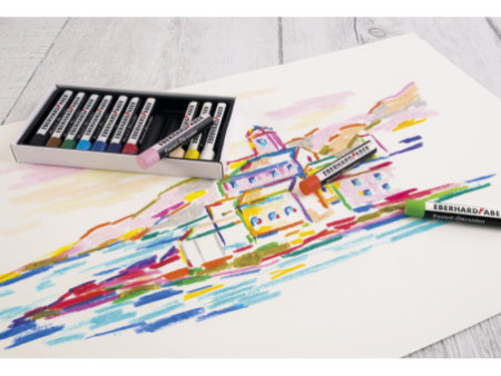 EBERHARD FABER Pastel à l'huile Artist Color, étui de 12