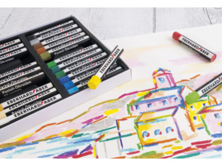 EBERHARD FABER Pastel à l'huile Artist Color, étui de 24