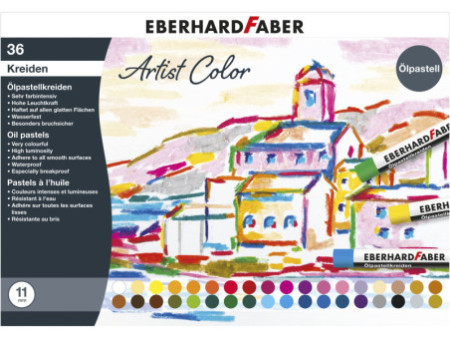 EBERHARD FABER Pastel à l'huile Artist Color, étui de 36