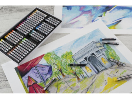 EBERHARD FABER Pastel à l'huile Artist Color, étui de 50