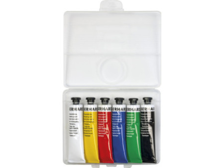 EBERHARD FABER Gouache Artist Color, étui de 6