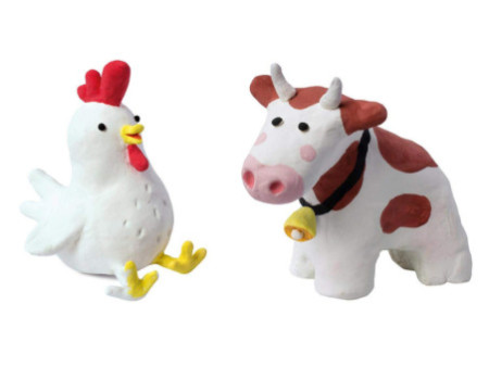 EBERHARD FABER Pâte à modeler EFA plast KIDS, blanc