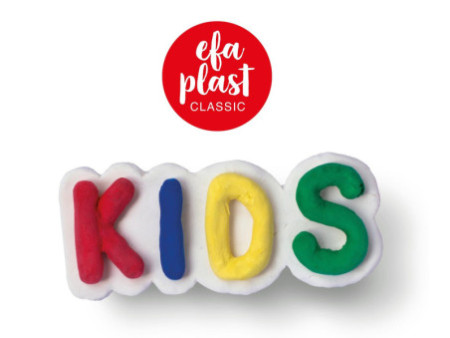 EBERHARD FABER Pâte à modeler EFA plast KIDS, blanc