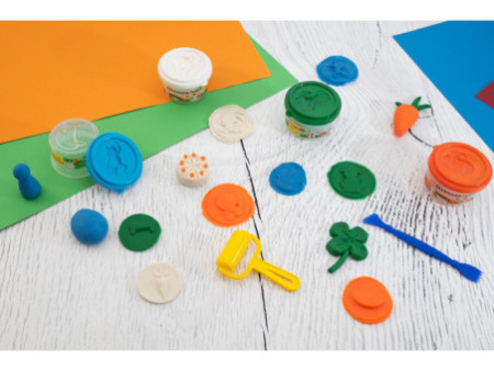 EBERHARD FABER Kit pâte à modeler Mini Kids, tons spéciaux