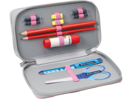 EBERHARD FABER Étui scolaire Triple Decker Chat, 36 pièces