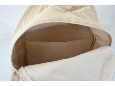EBERHARD FABER Sac à dos de loisirs, en velours, beige