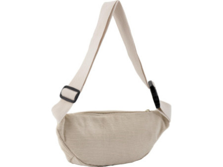 EBERHARD FABER Sac banane, en velours, beige