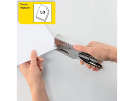 Rapid Pince agrafeuse Classic K1 - Platinum Edition, pour