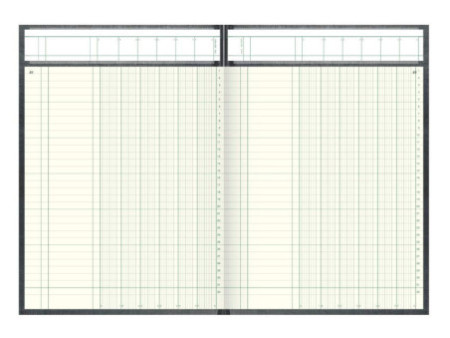 KÖNIG & EBHARDT livre à colonnes format A4, 6 colonnes,