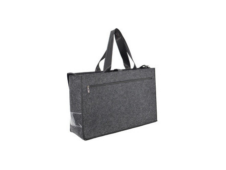STOP Sacoche en feutre Business Desk Sharing Sac SUMBA, gris