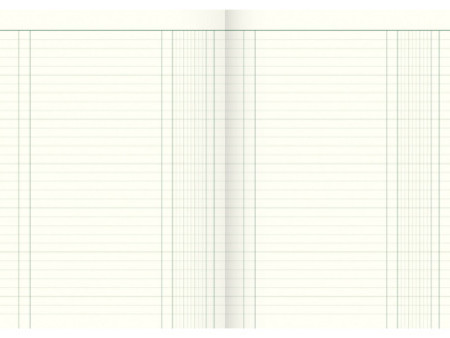 König & Ebhardt Livre à colonne A4, 1 colonne, 40 feuilles