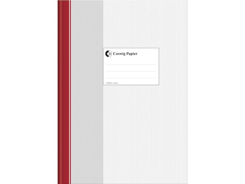 KÖNIG & EBHARDT Livre de comptes Coswing, A4, quadrillé
