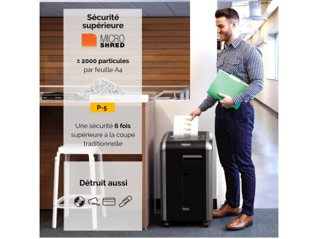 Fellowes destructeur de documents Powershred 225Mi,